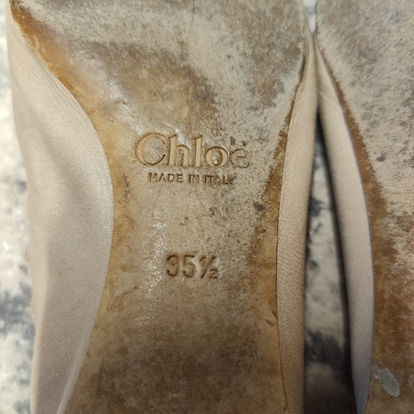 Chloe Lauren Scalloped Flats (size 35.5) - Picture 4 of 5